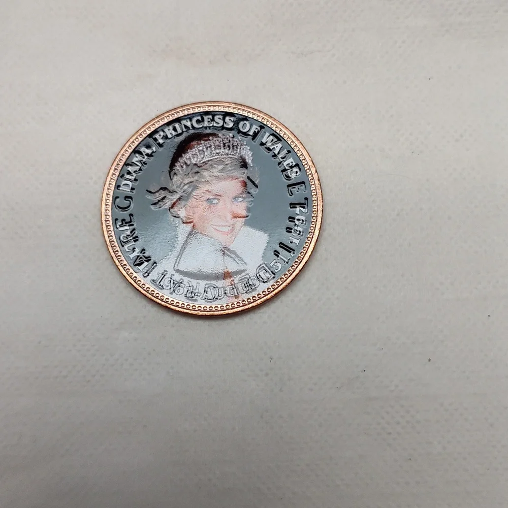 Colorized British Penny - Picture 3 of 4